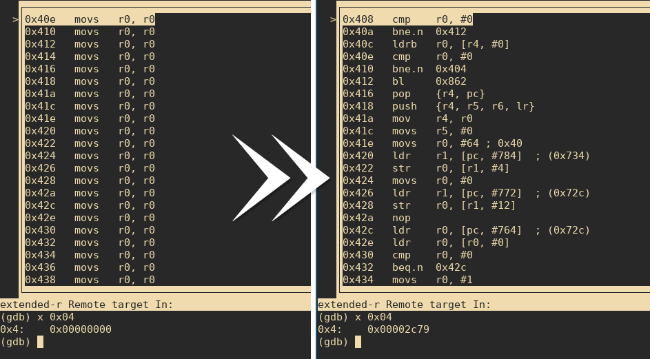 Fig 13 GDB Session