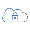 Cloud Security Icon